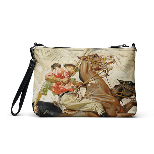 Crossbody bag - Polo Players on Horseback 1914 Joseph Christian Leyendecker
