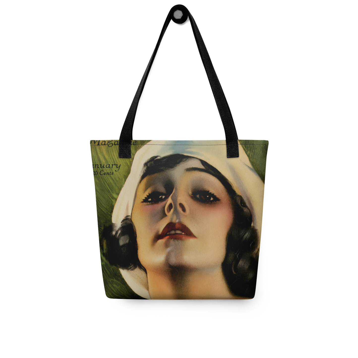 Tote bag - Norma Talmadge Photoplay January 1920 by Rolf Armstrong
