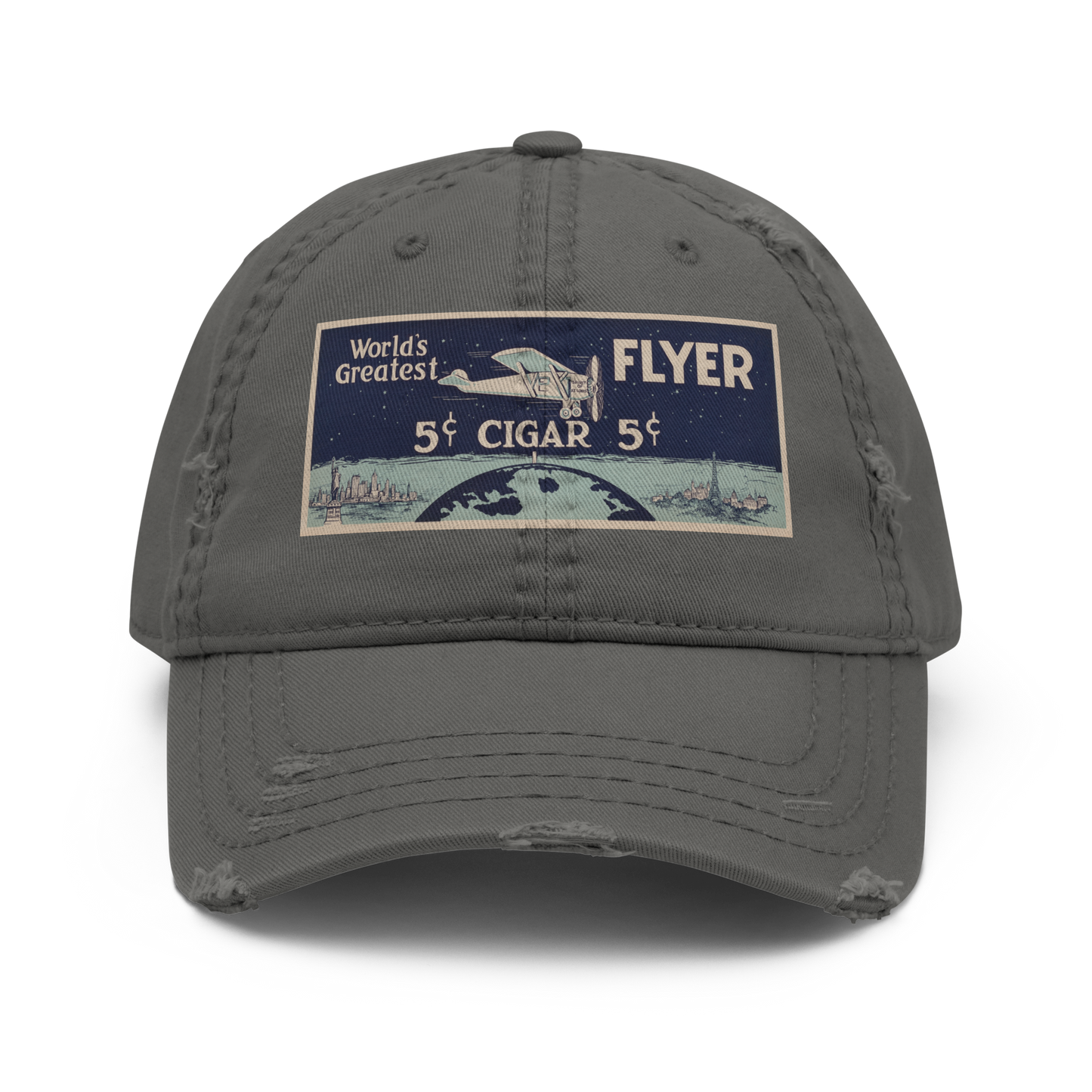 Distressed Dad Hat - World’s greatest flyer (1930)