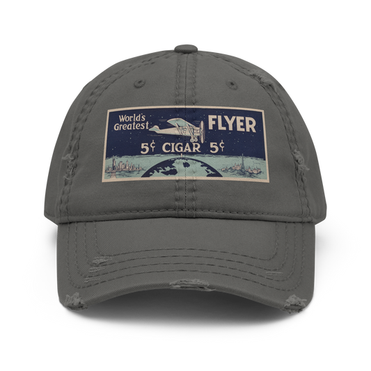 Distressed Dad Hat - World’s greatest flyer (1930)