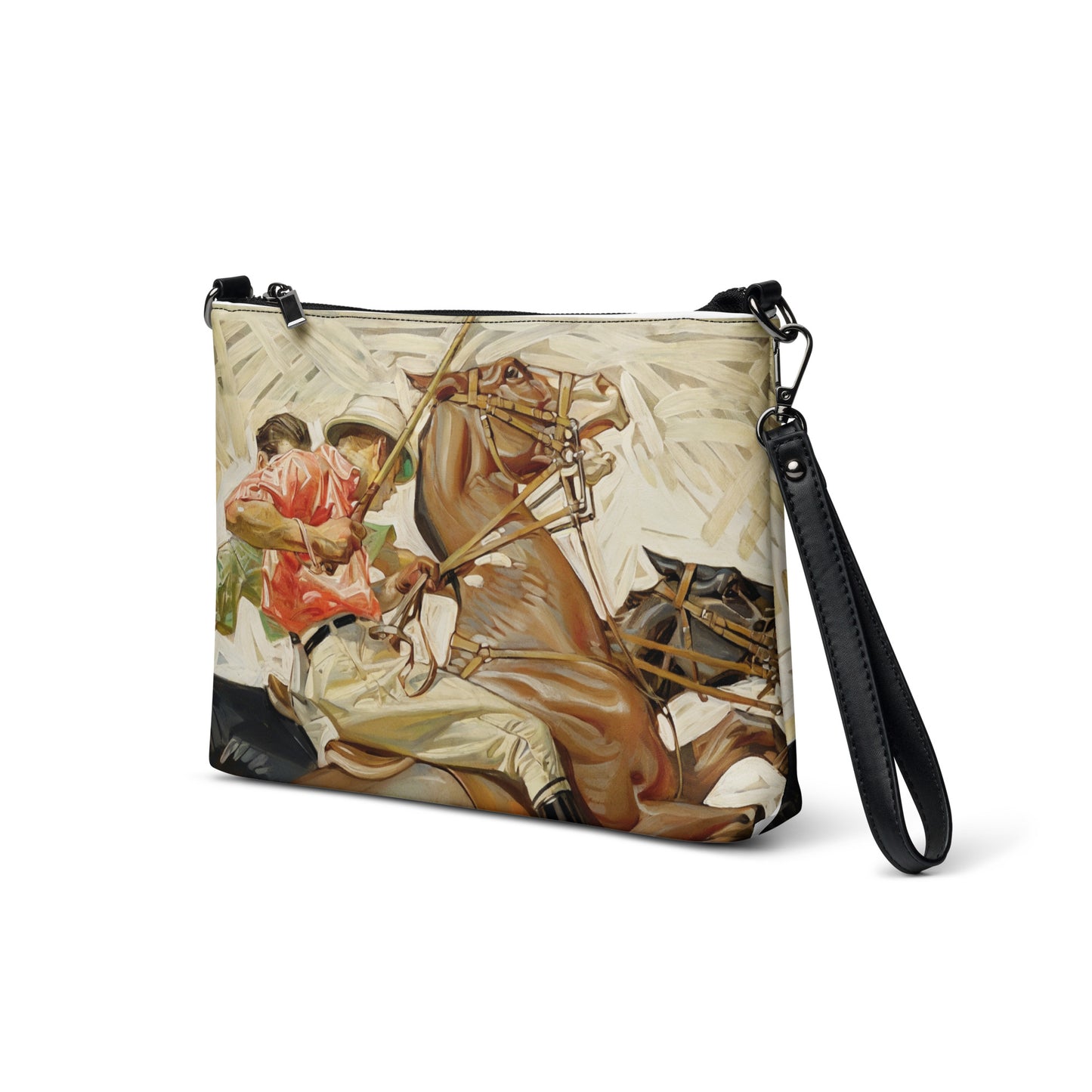 Crossbody bag - Polo Players on Horseback 1914 Joseph Christian Leyendecker